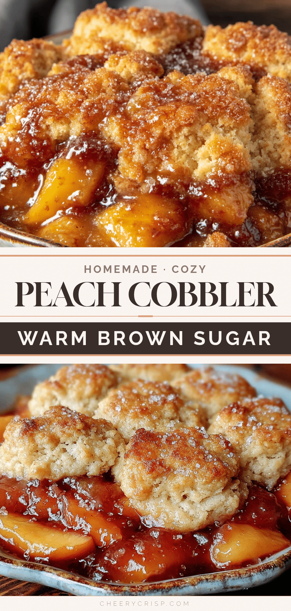 fresh peach cobbler recipe