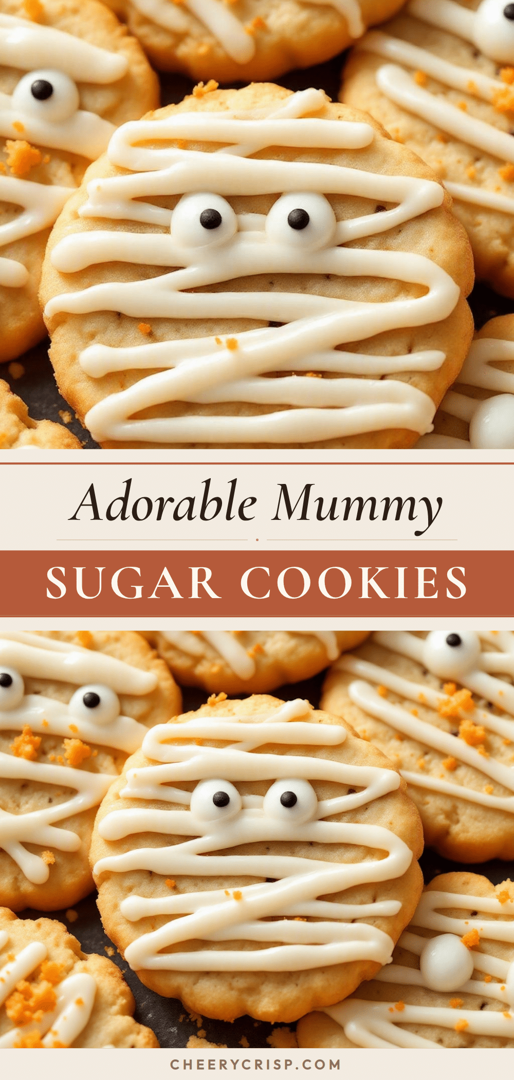 halloween mummy sugar cookies recipe