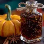 Homemade Spiced Pumpkin Halloween Coffee Syrup - featured image