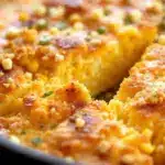 honey butter skillet cornbread - featured image