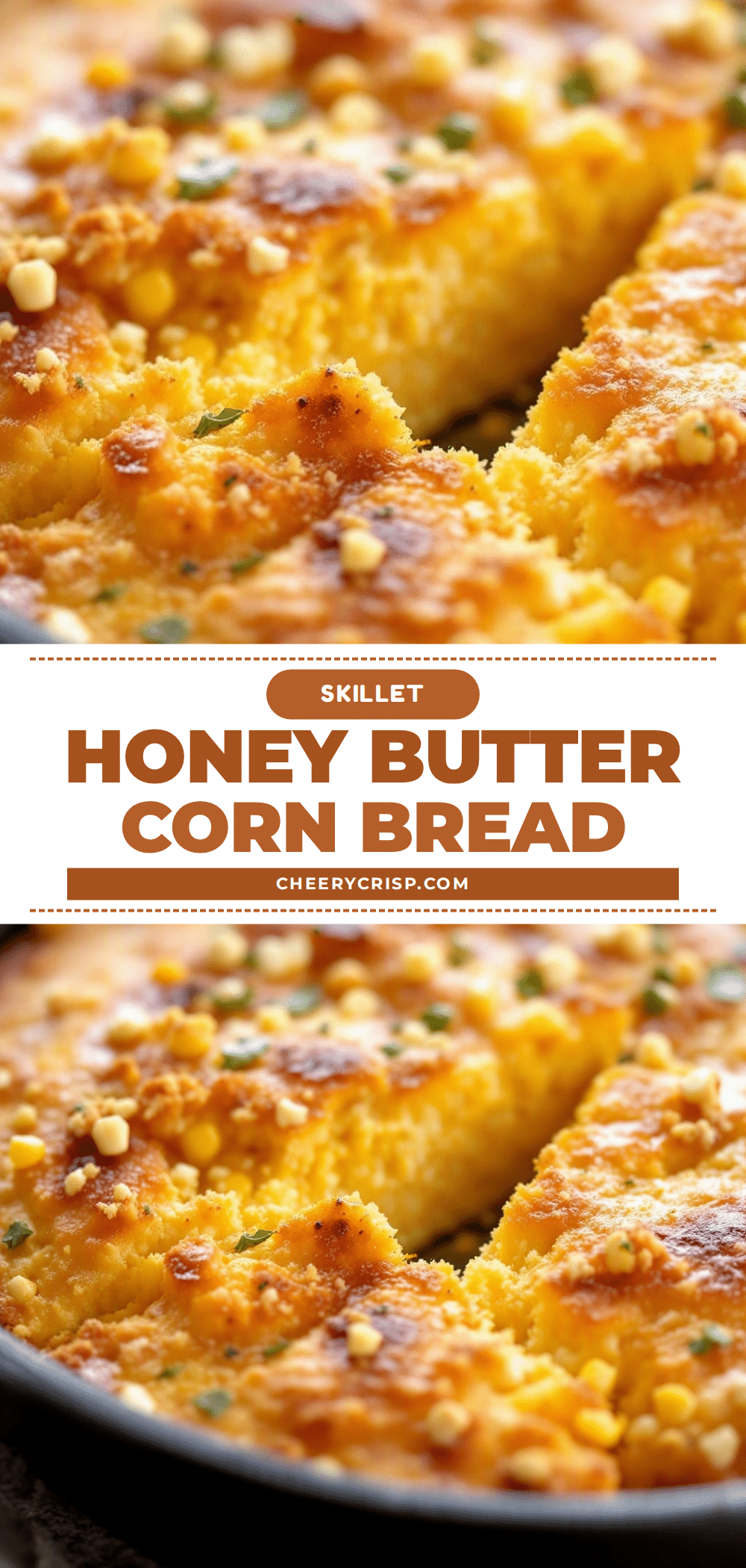 honey butter skillet cornbread recipe