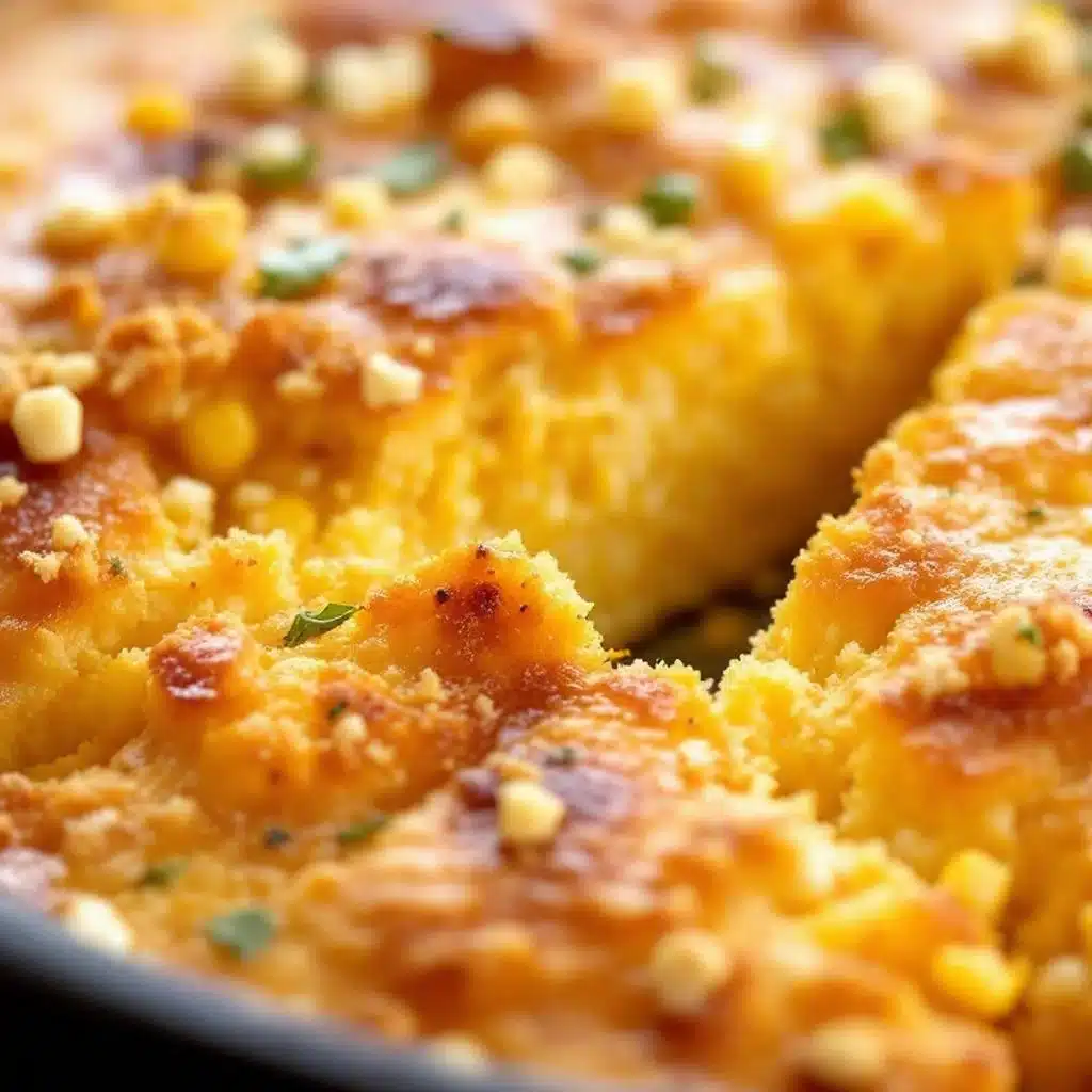 honey butter skillet cornbread - featured image