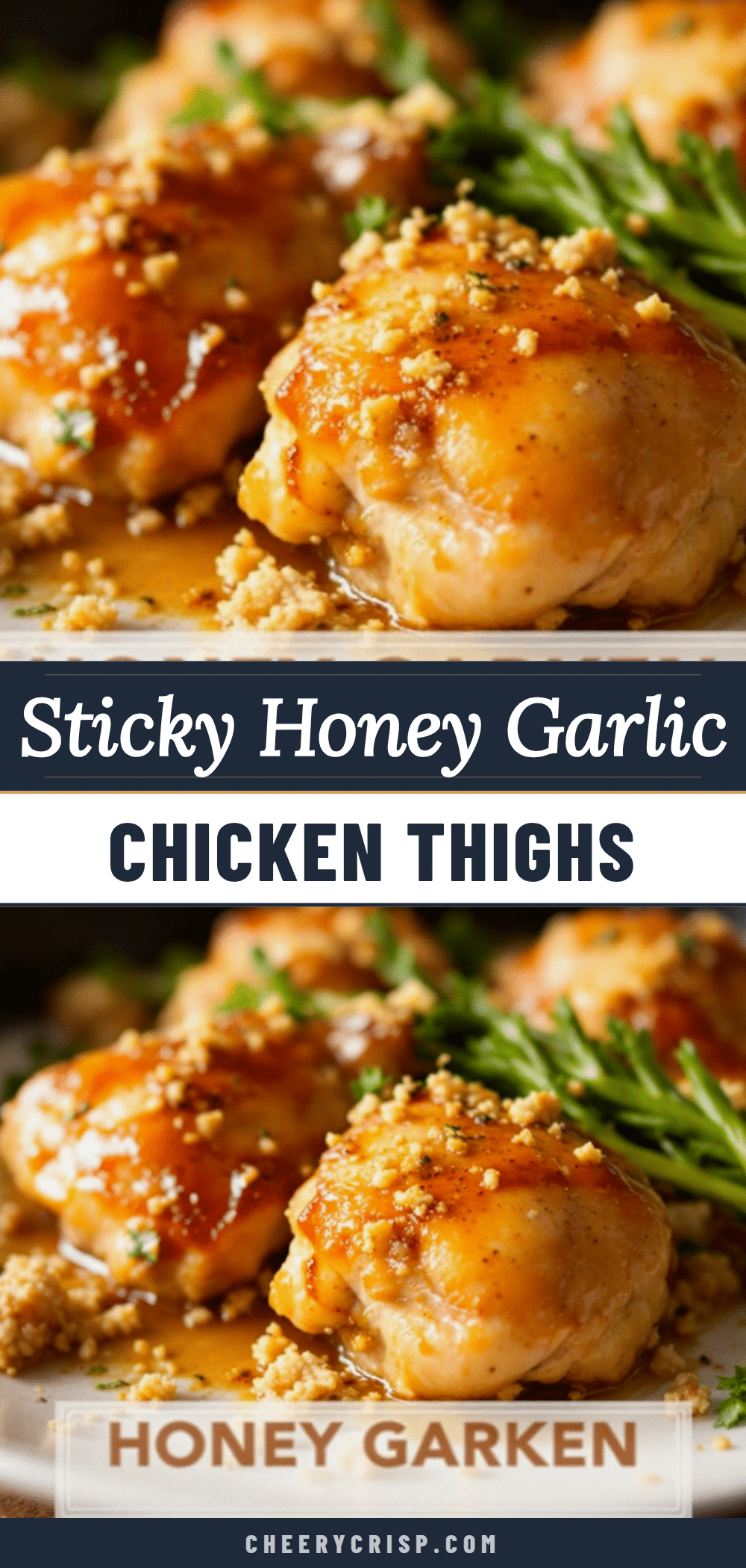 honey garlic chicken thighs recipe