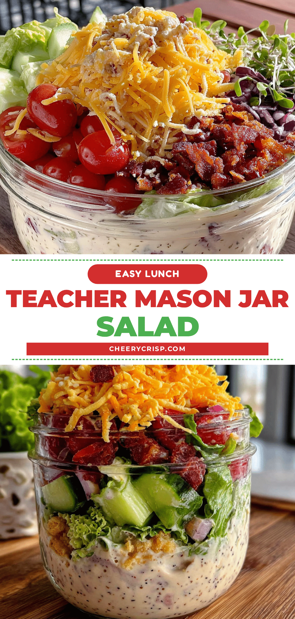 mason jar salad recipe