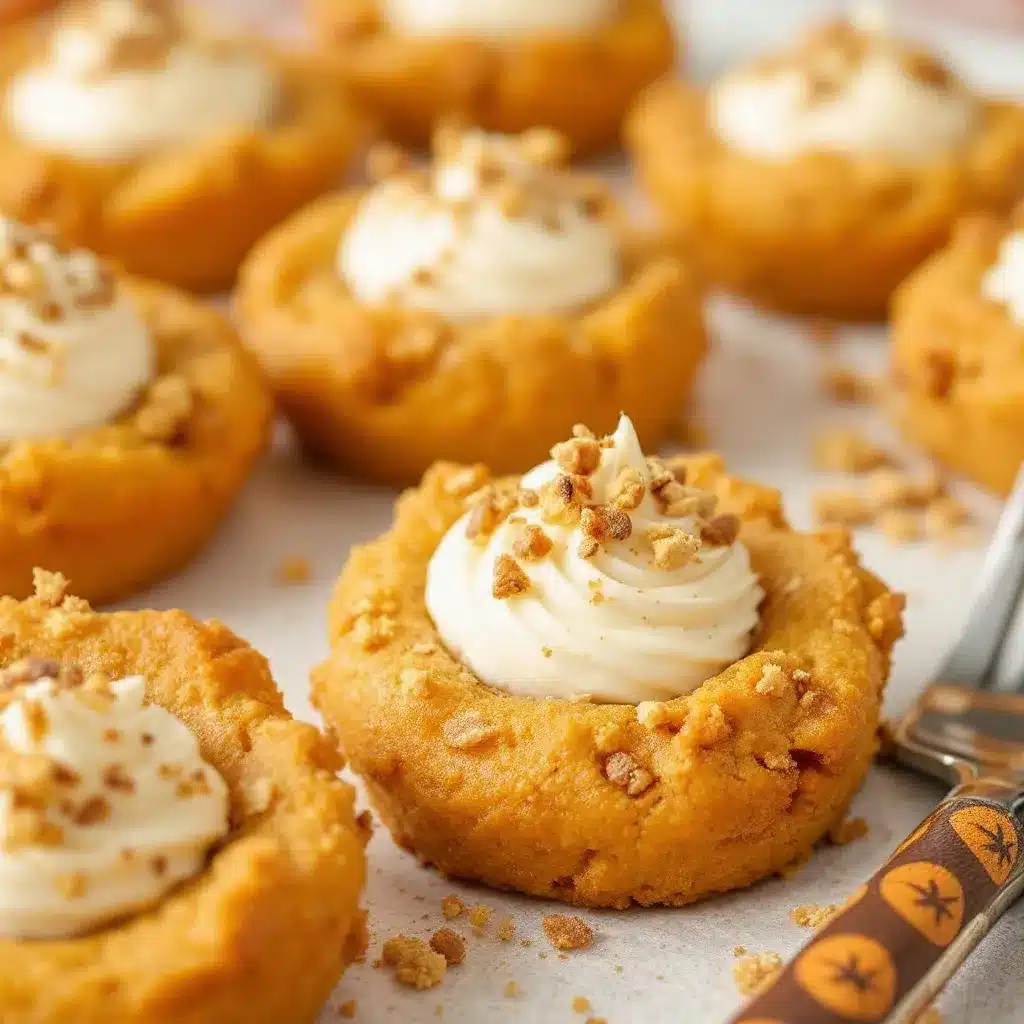 mini pumpkin pie cookies preparation steps