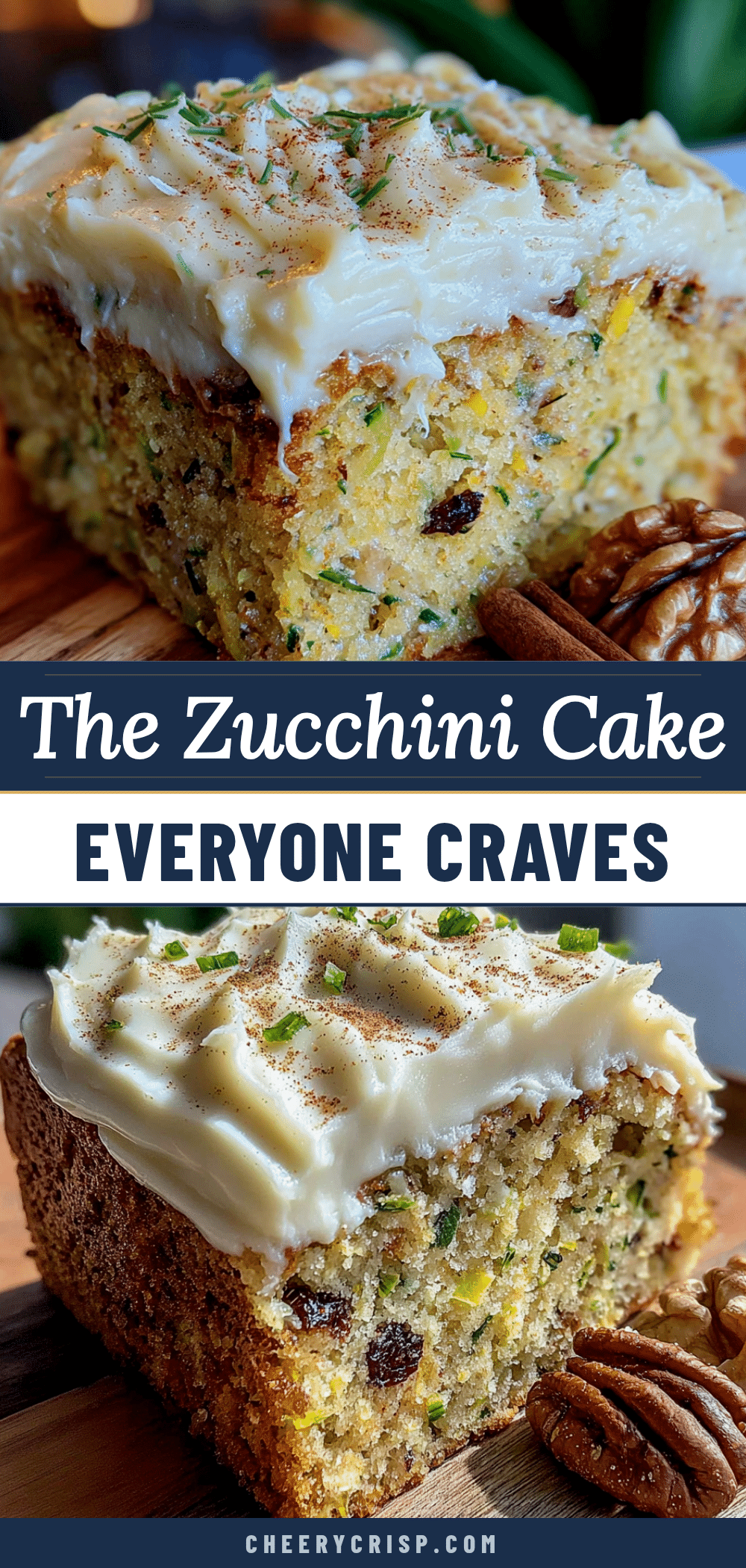 moist zucchini cake with cinnamon cream cheese frosting recipe