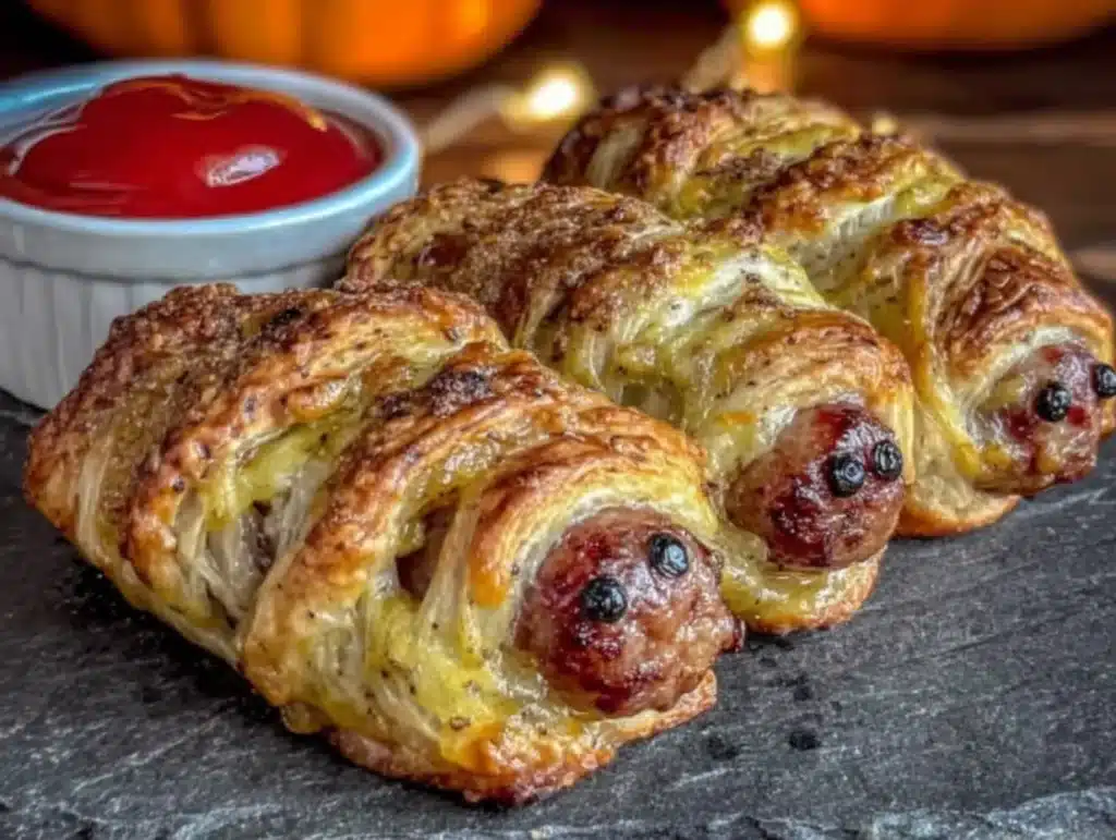 mummy wrapped sausage - featured image