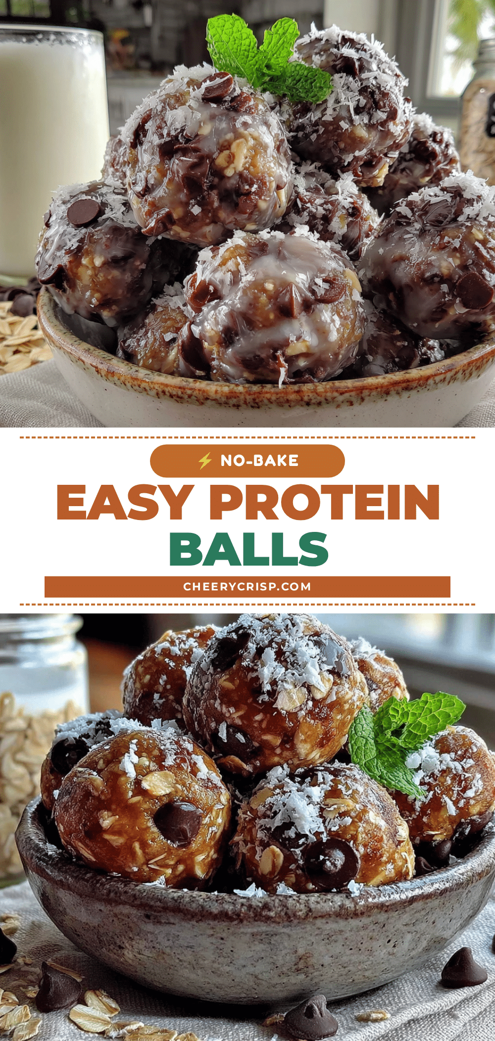 no-bake protein balls recipe