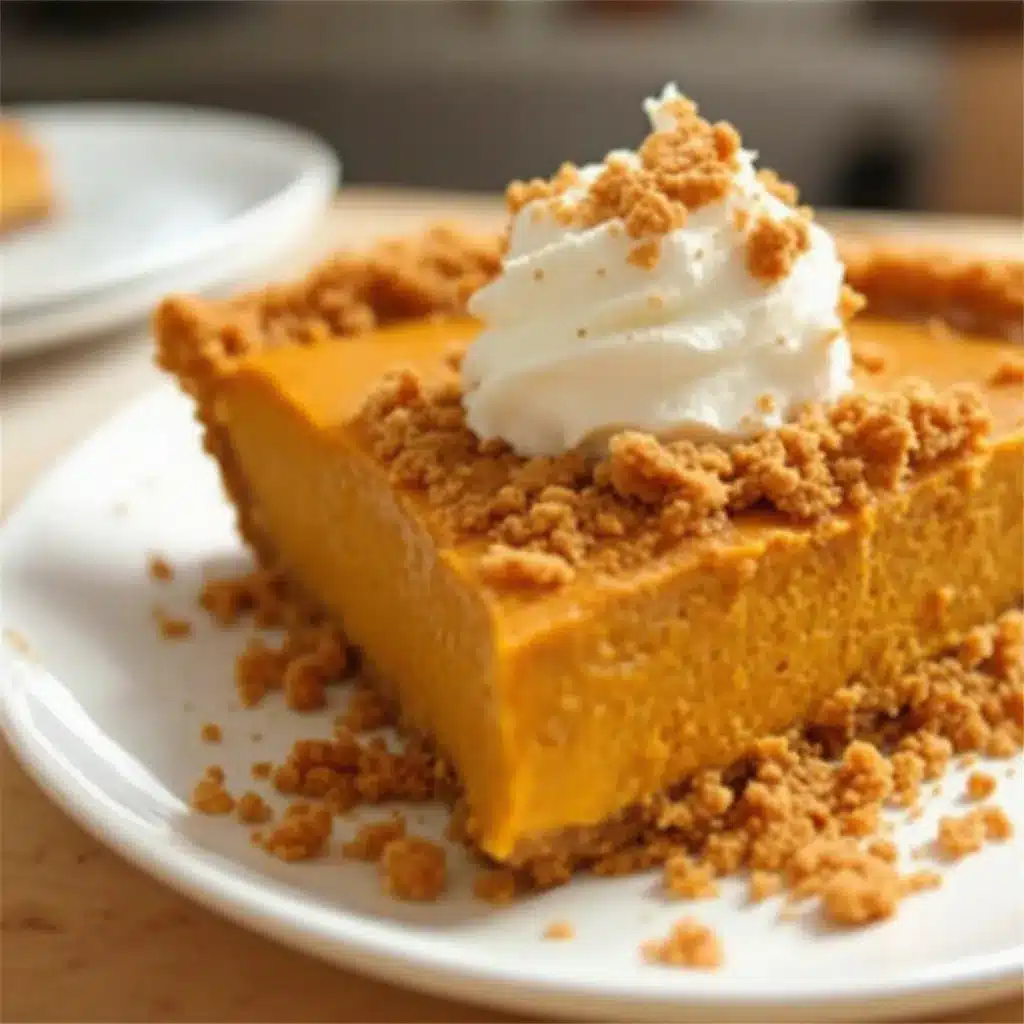 no-bake pumpkin pie preparation steps