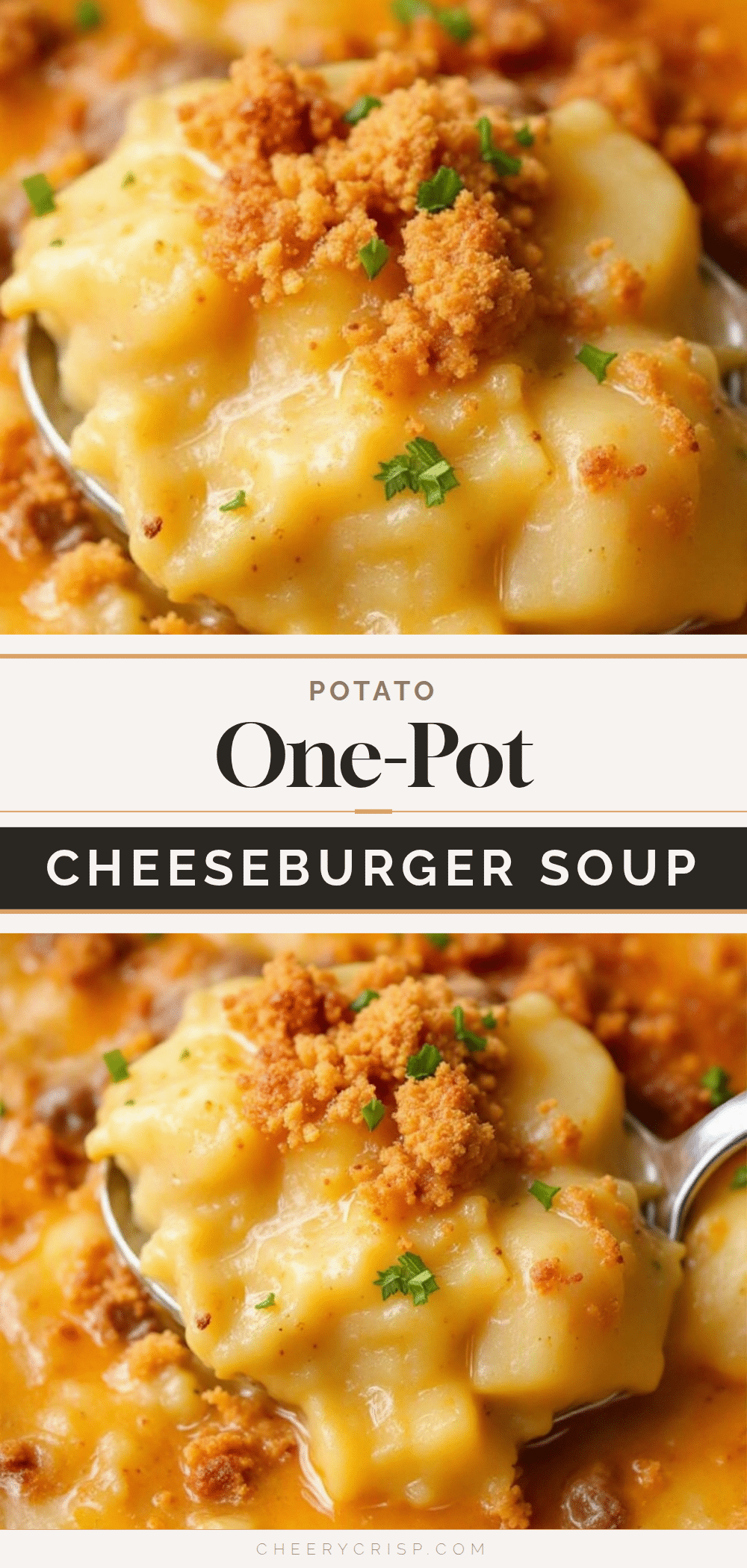 one-pot cheeseburger potato soup recipe