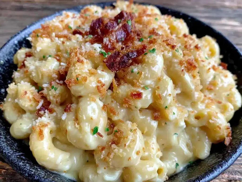 one-pot dorm mac and cheese - featured image
