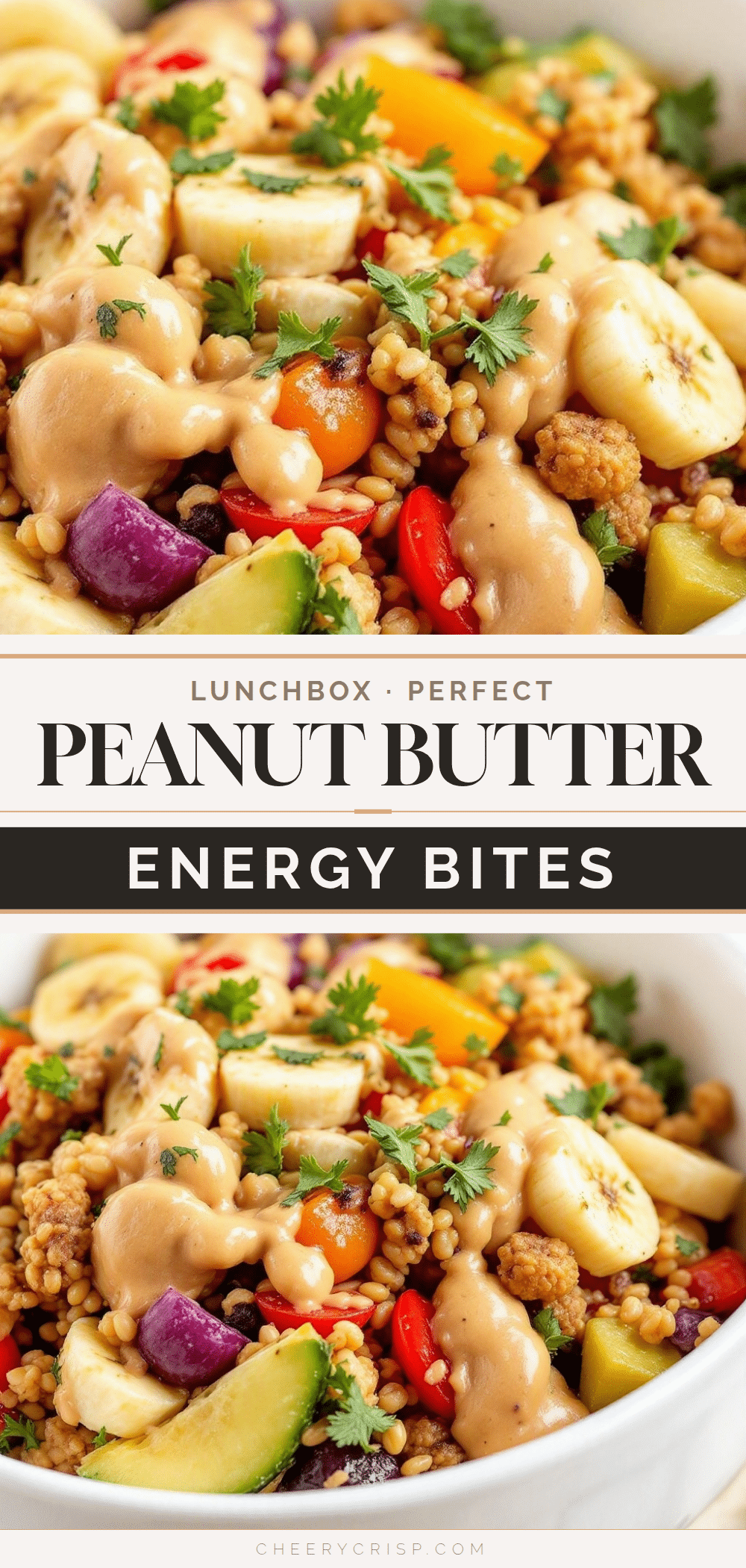 peanut butter banana energy bites recipe