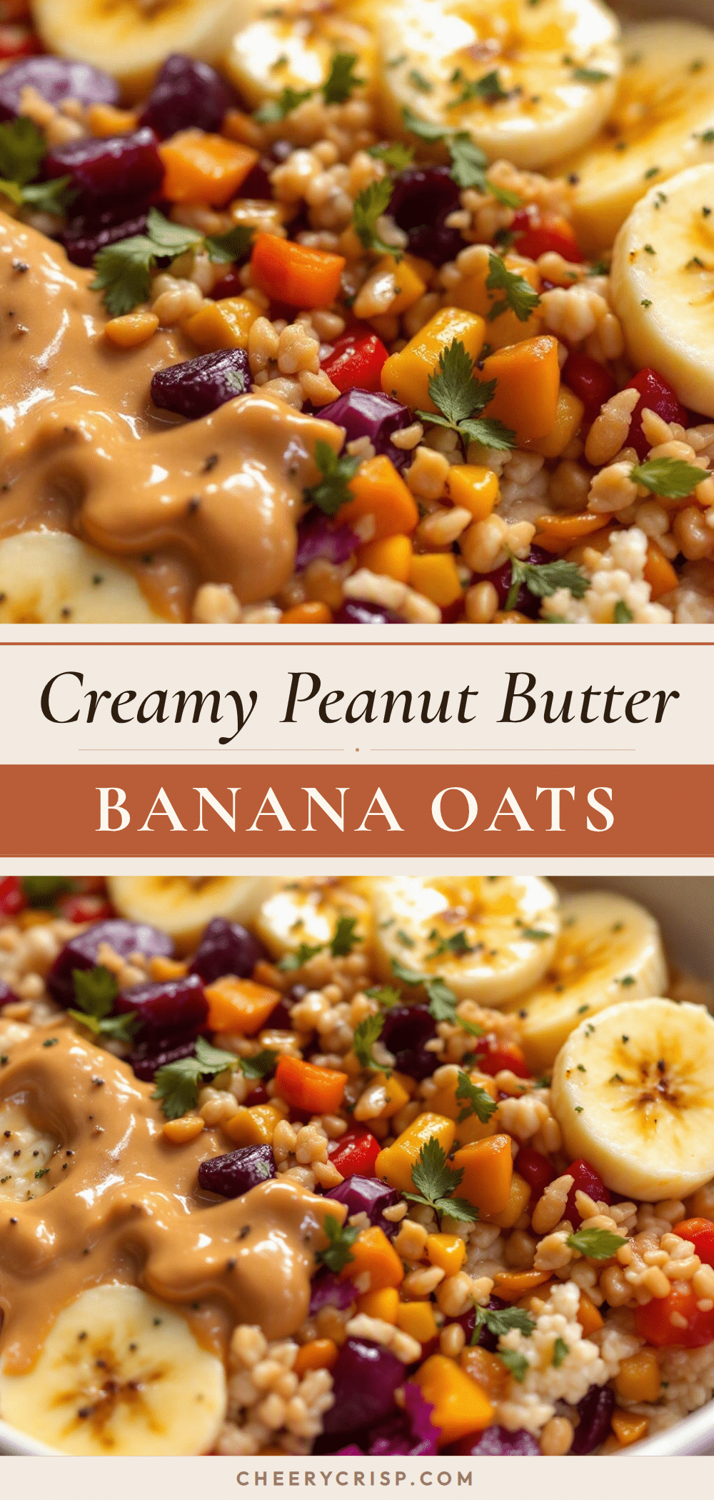 peanut butter banana overnight oats recipe
