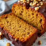 pumpkin banana walnut bread - featured image