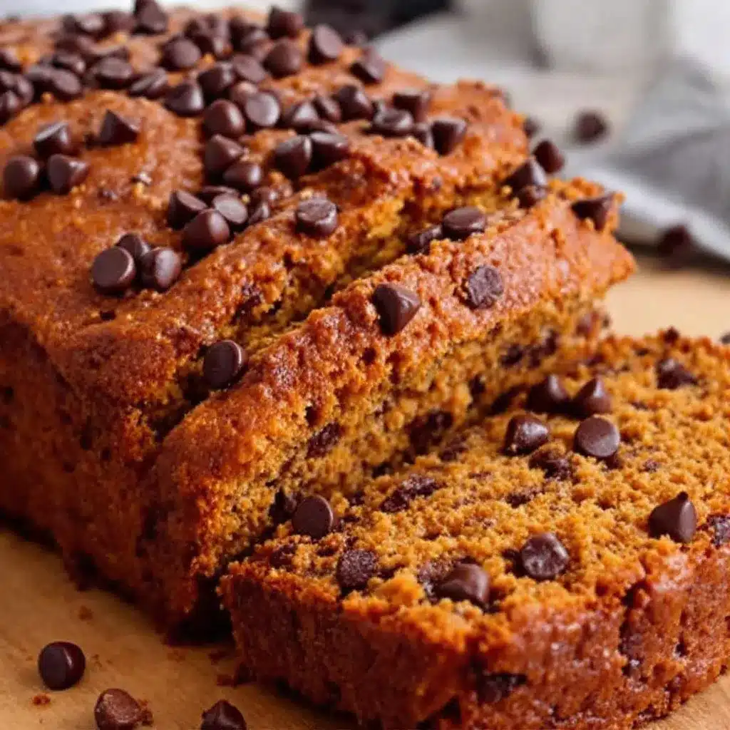 pumpkin chocolate chip bread preparation steps