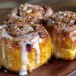 pumpkin cinnamon rolls - featured image