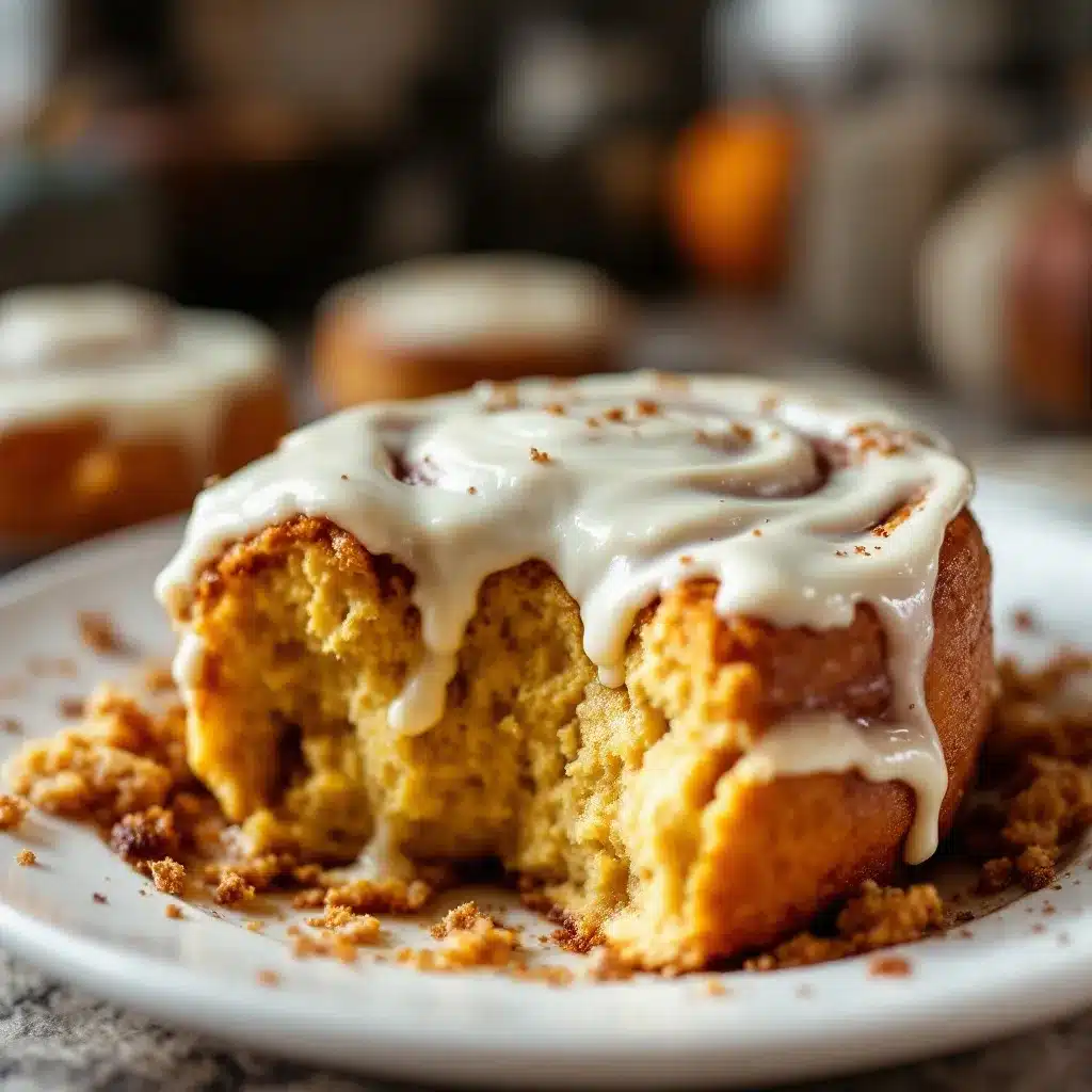 pumpkin cinnamon rolls preparation steps