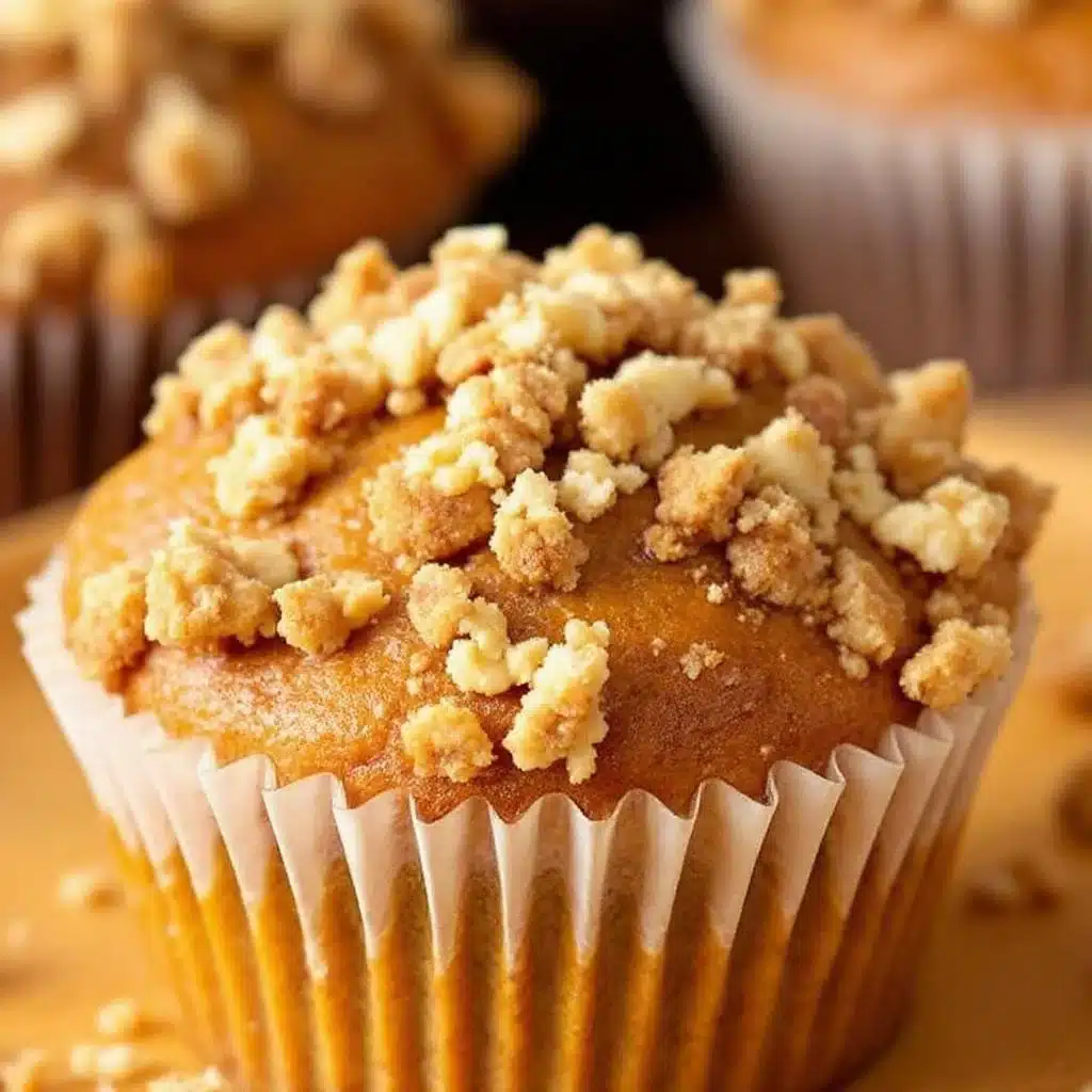pumpkin cream cheese muffins - featured image