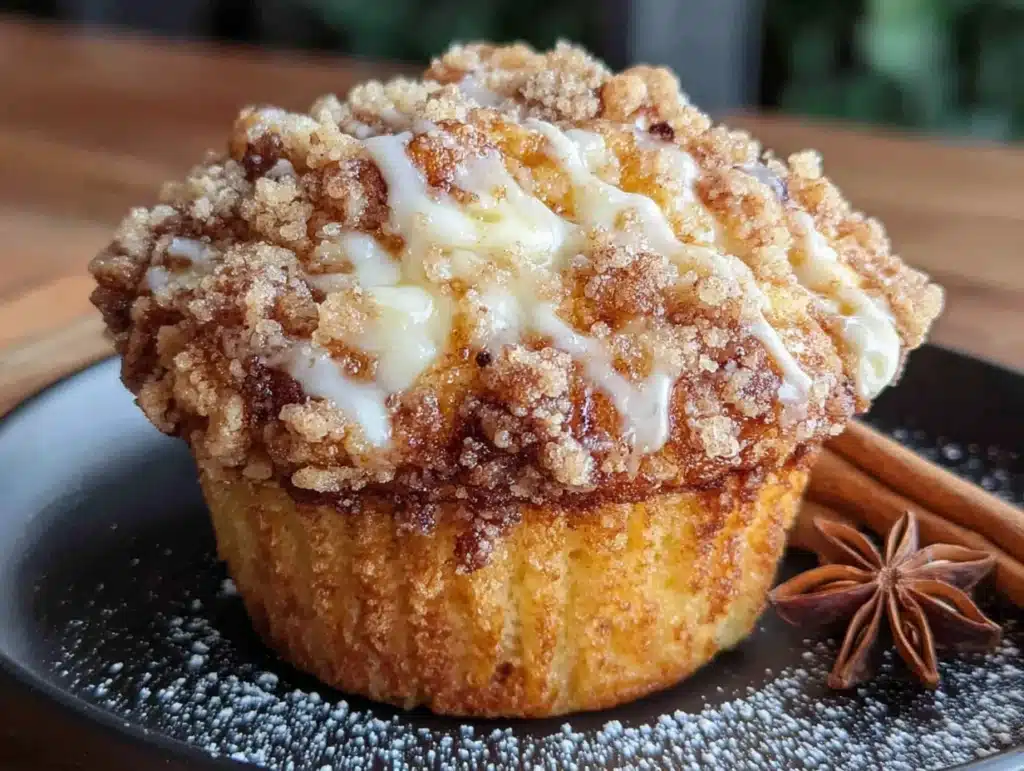 pumpkin cream cheese muffins - featured image