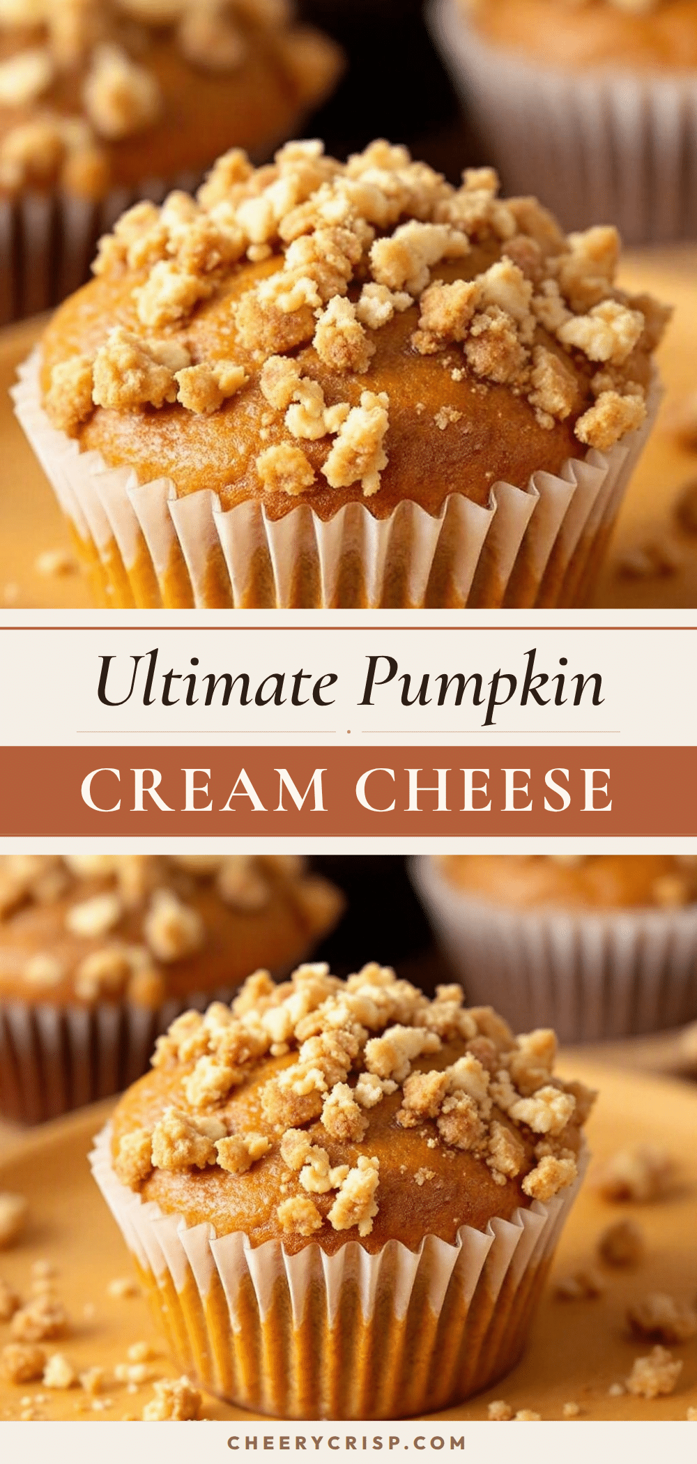 pumpkin cream cheese muffins recipe