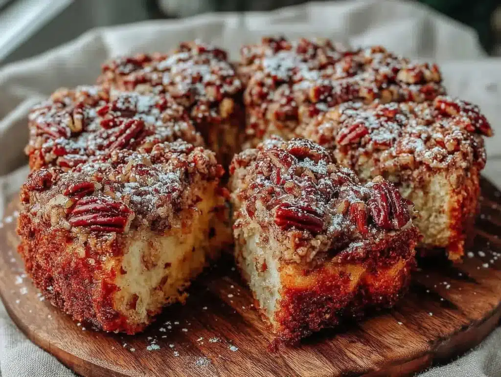pumpkin spice coffee cake - featured image