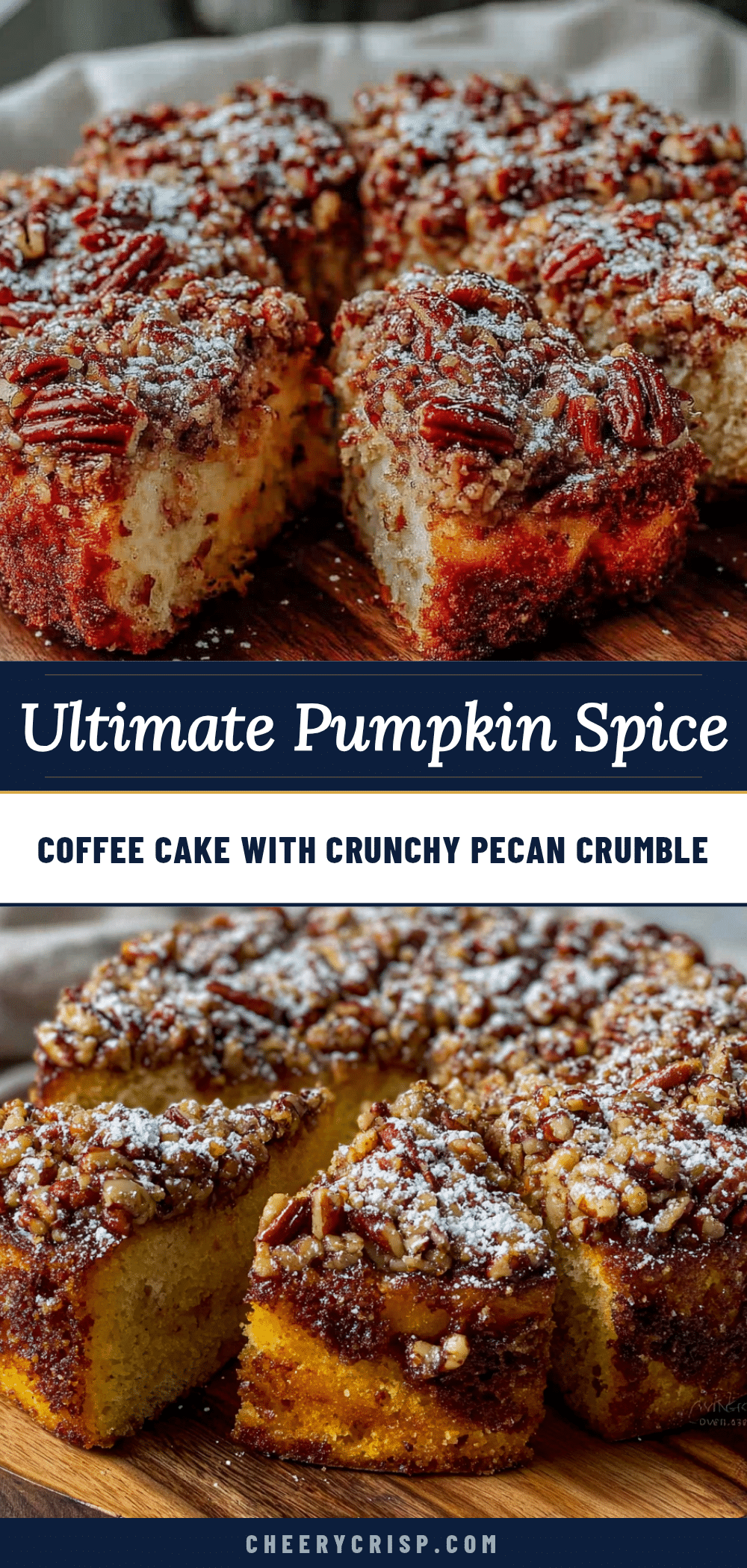 pumpkin spice coffee cake recipe