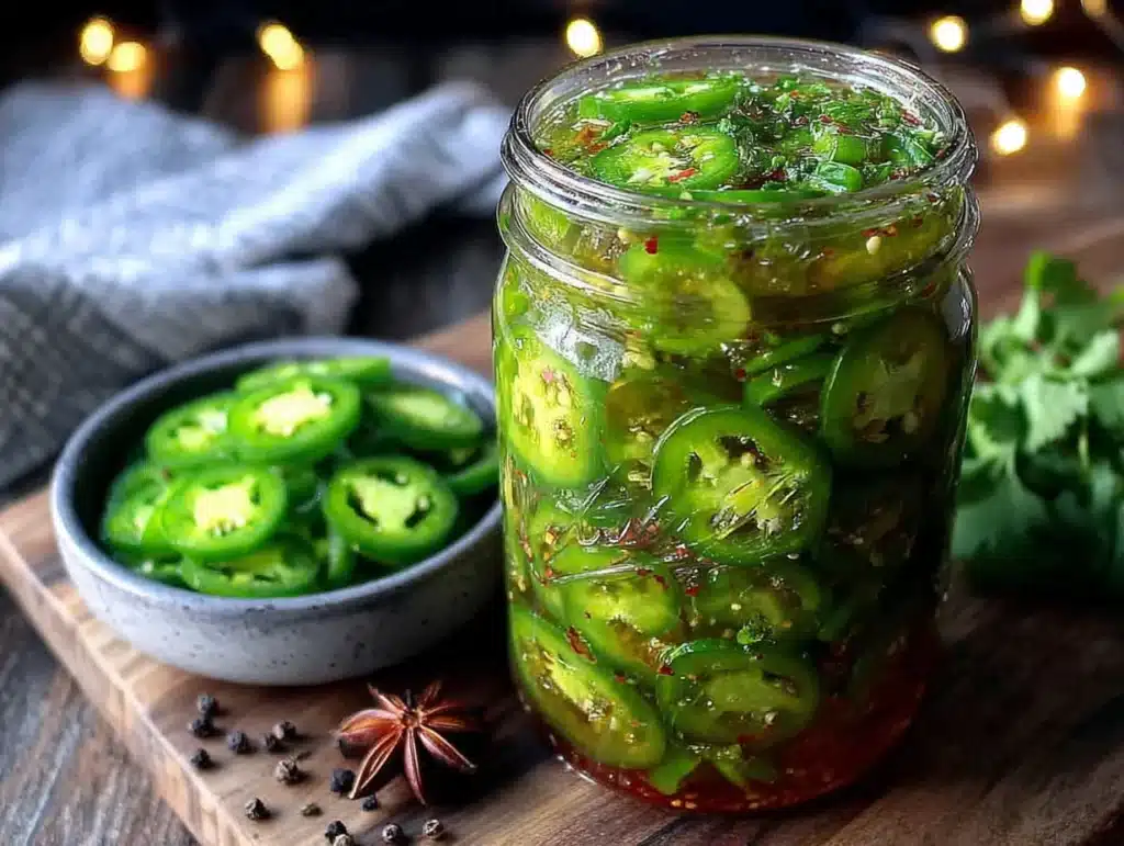 quick pickled jalapeños for canning - featured image