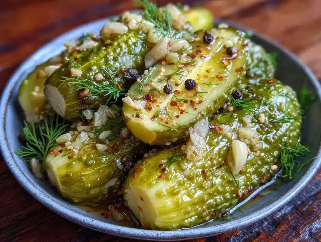 refrigerator dill pickles - featured image