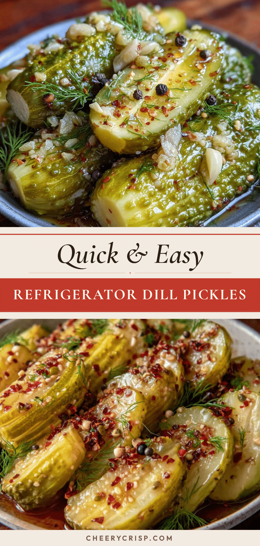 refrigerator dill pickles recipe