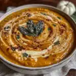 slow cooker butternut squash soup - featured image