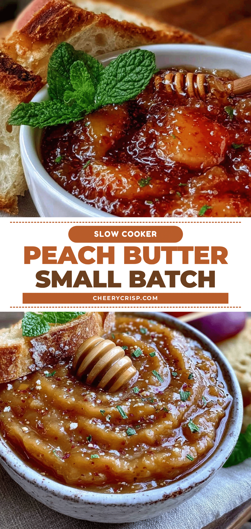 small batch peach butter recipe