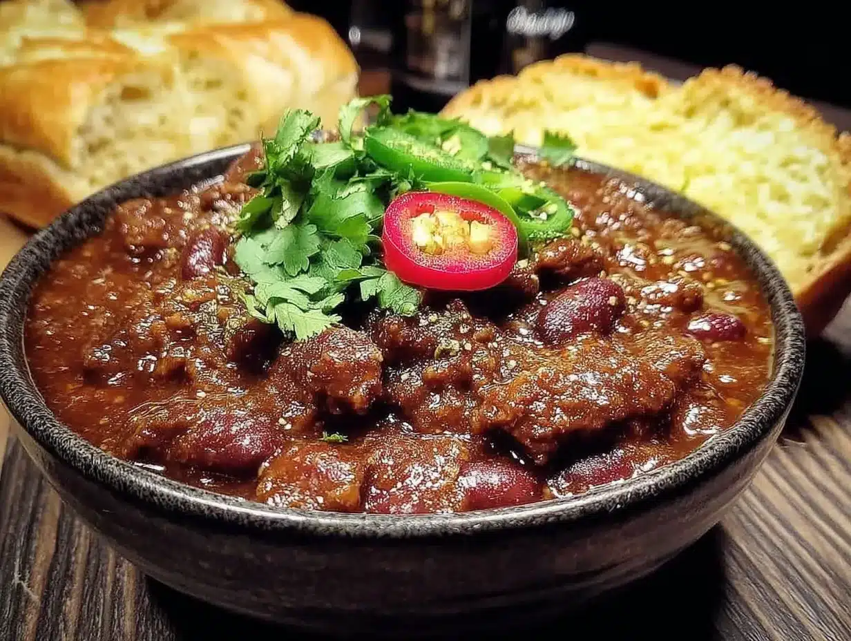 smoky chipotle football chili preparation steps