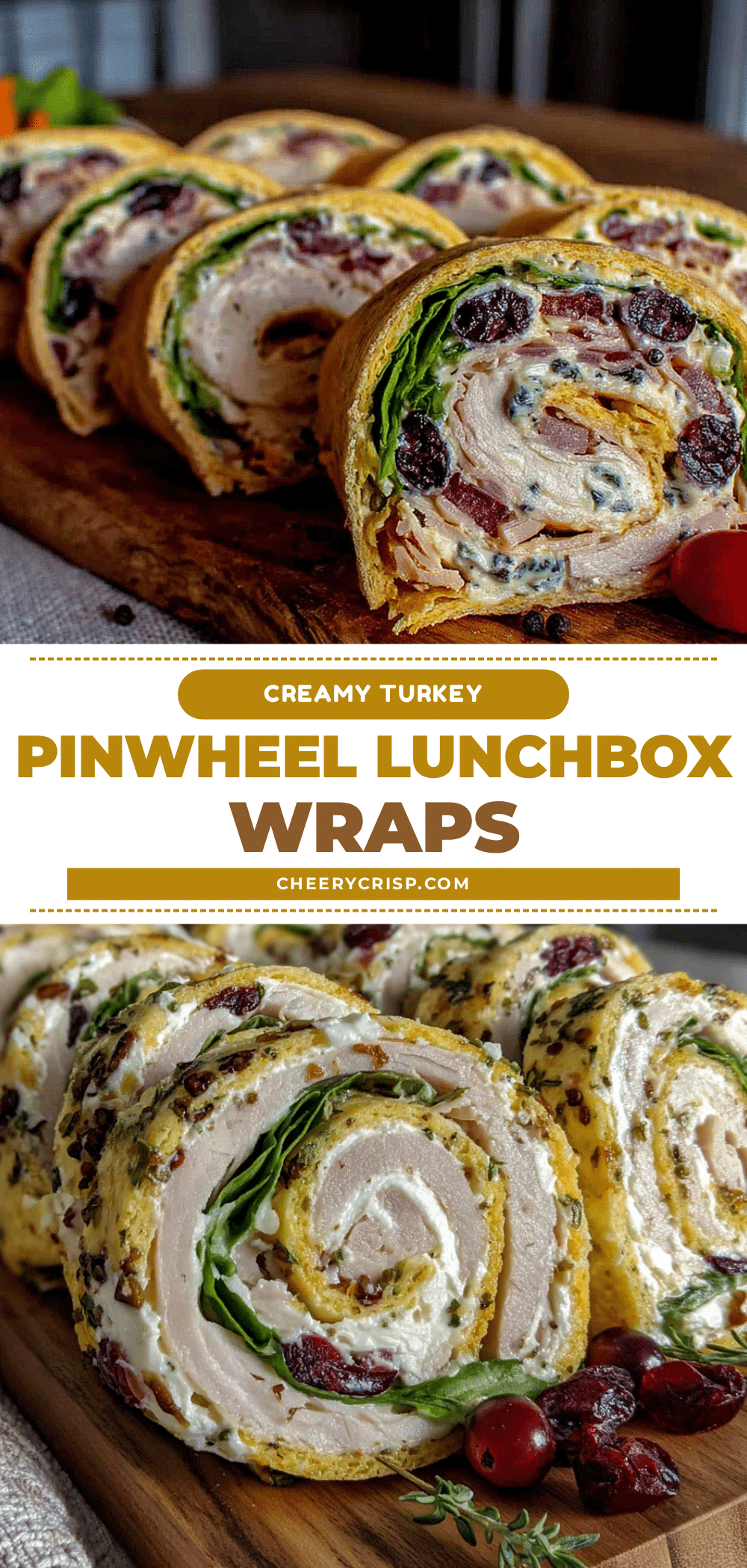 turkey pinwheel wraps recipe