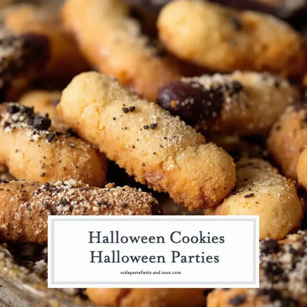 witch finger cookies preparation steps