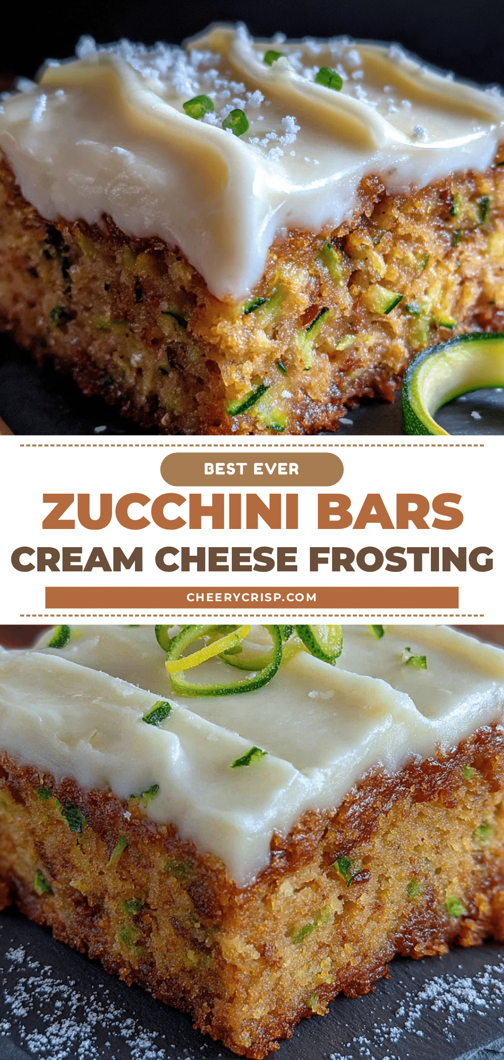 zucchini bars with cream cheese frosting recipe