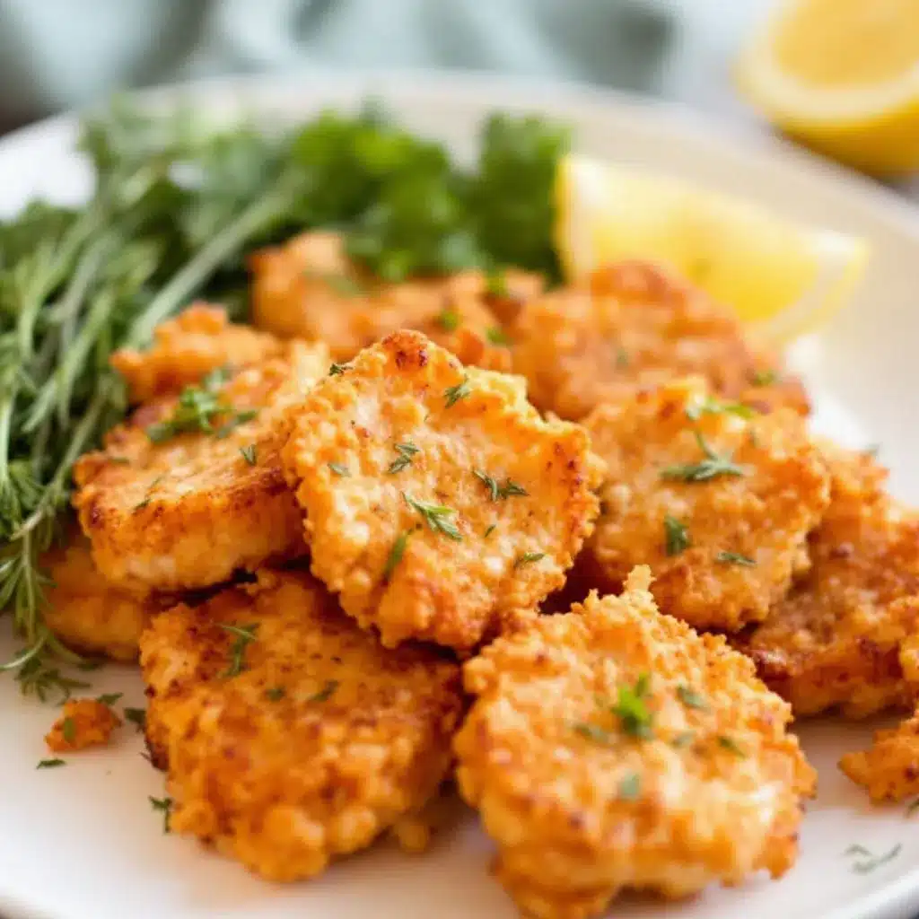 air fryer salmon bites preparation steps