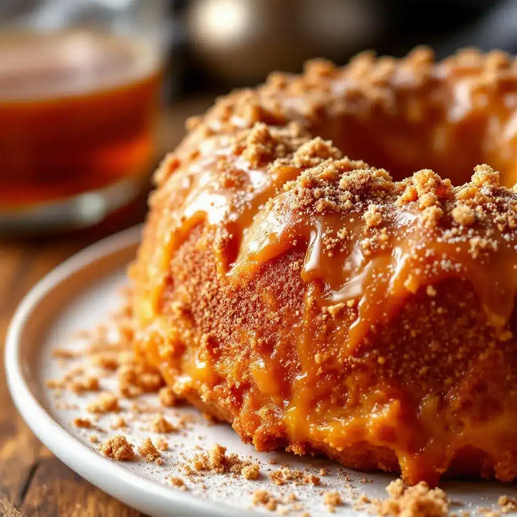 apple cider donut cake preparation steps