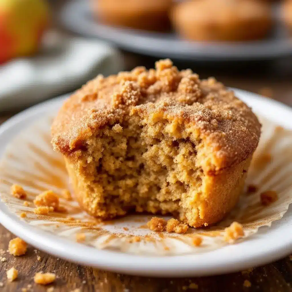 Apple Cider Donut Muffins preparation steps