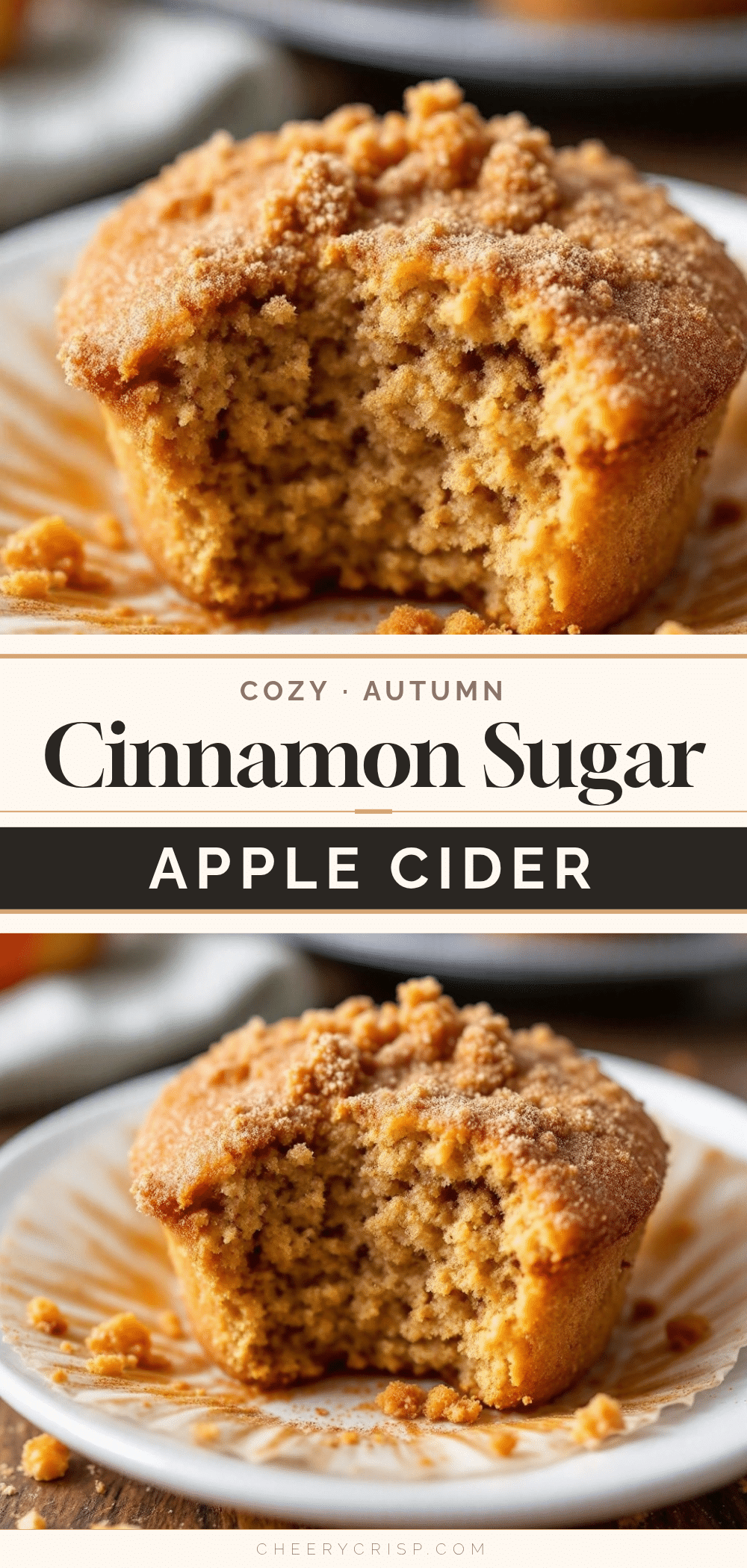 Apple Cider Donut Muffins recipe