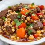 beef barley stew - featured image