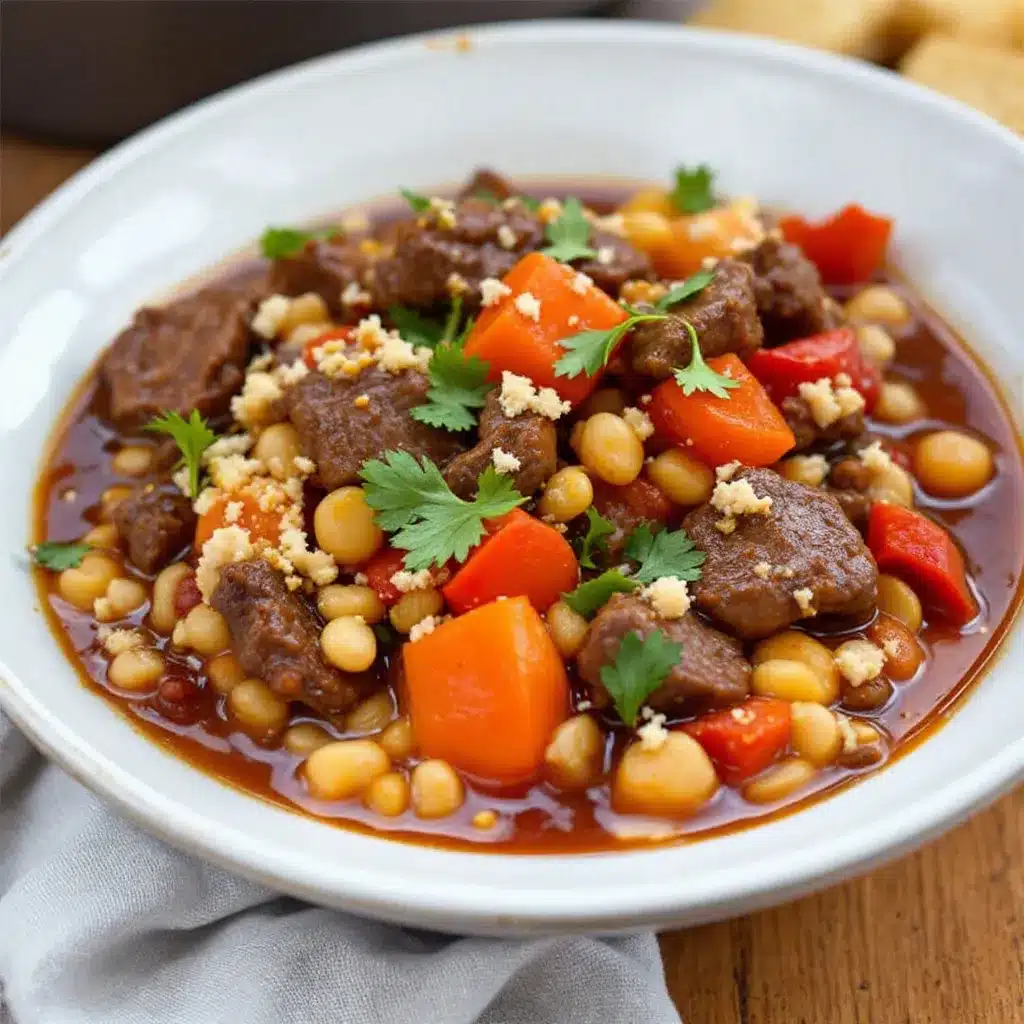 beef barley stew preparation steps