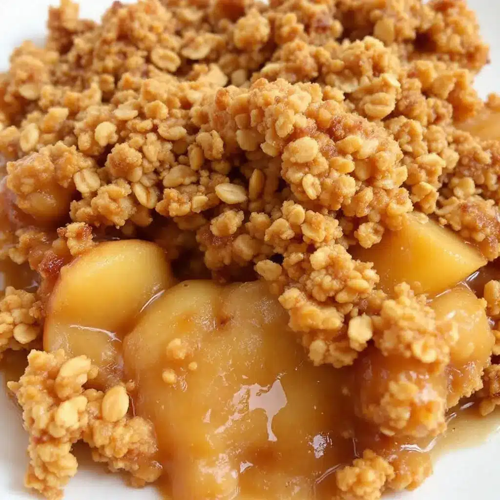 brown butter apple cider crisp preparation steps