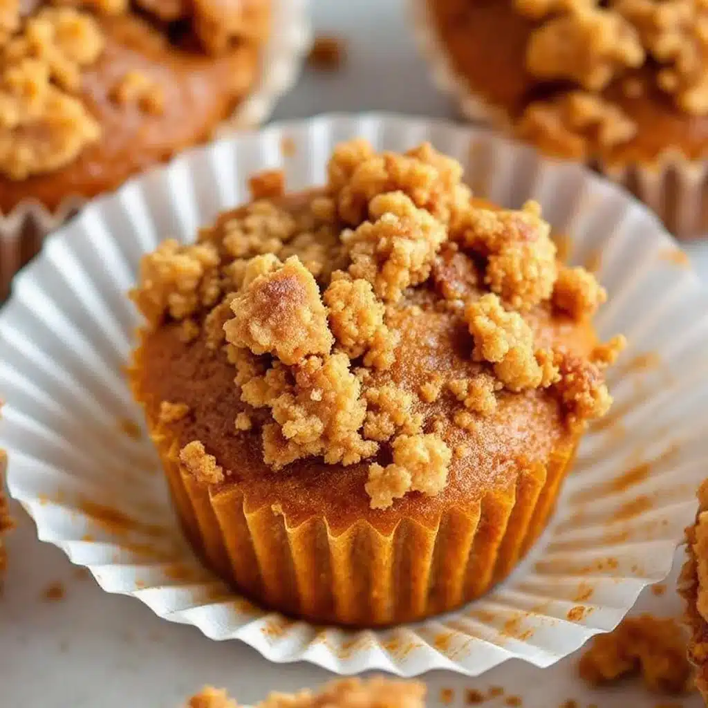 Brown Sugar Cinnamon Pumpkin Muffins - featured image