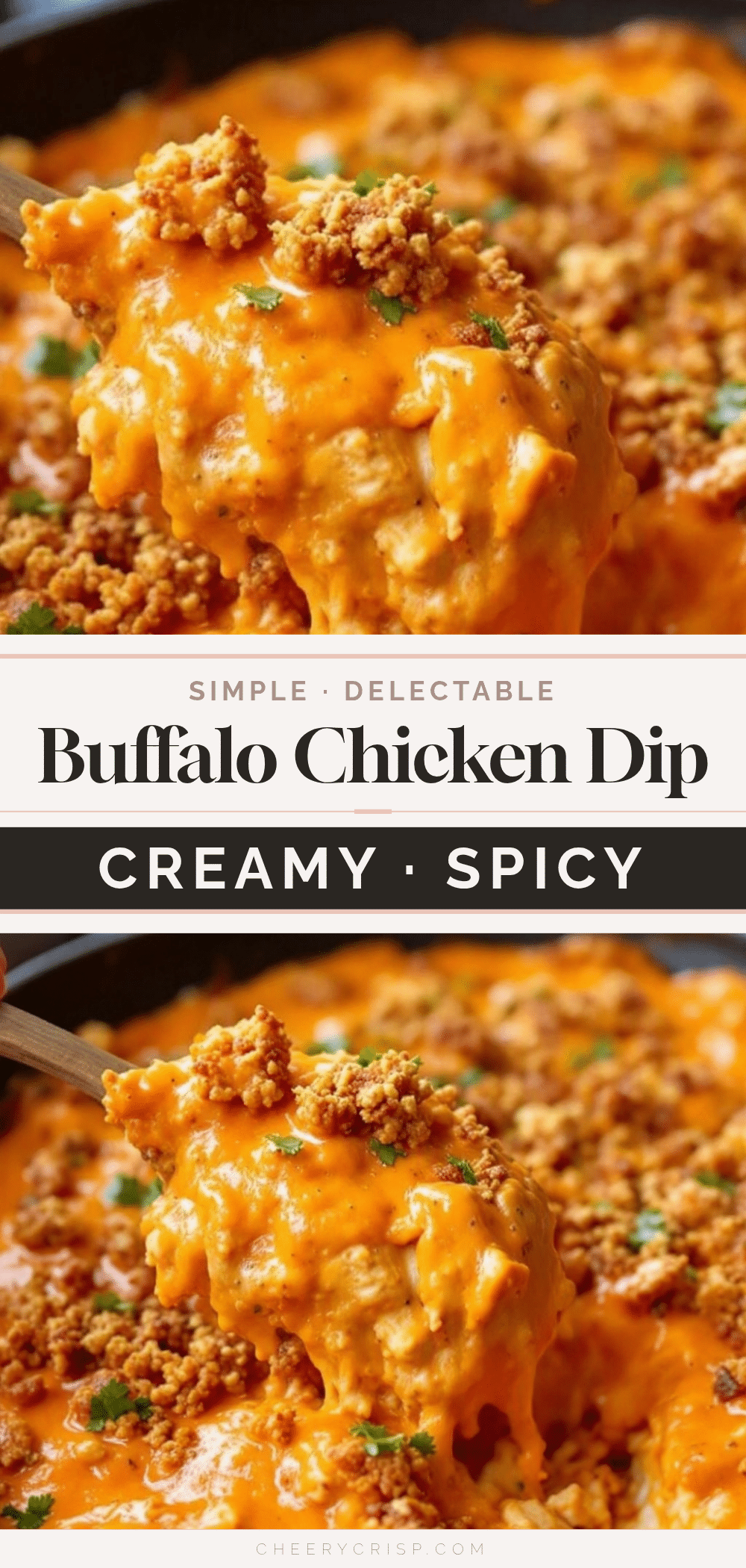 buffalo chicken dip for two recipe