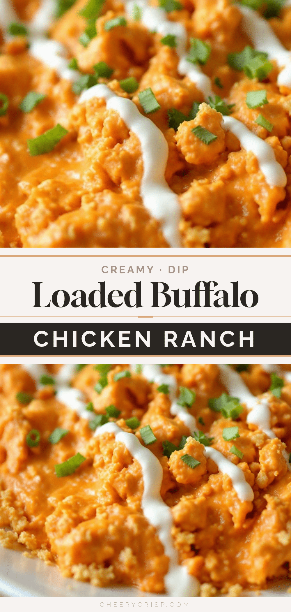 Buffalo chicken dip recipe