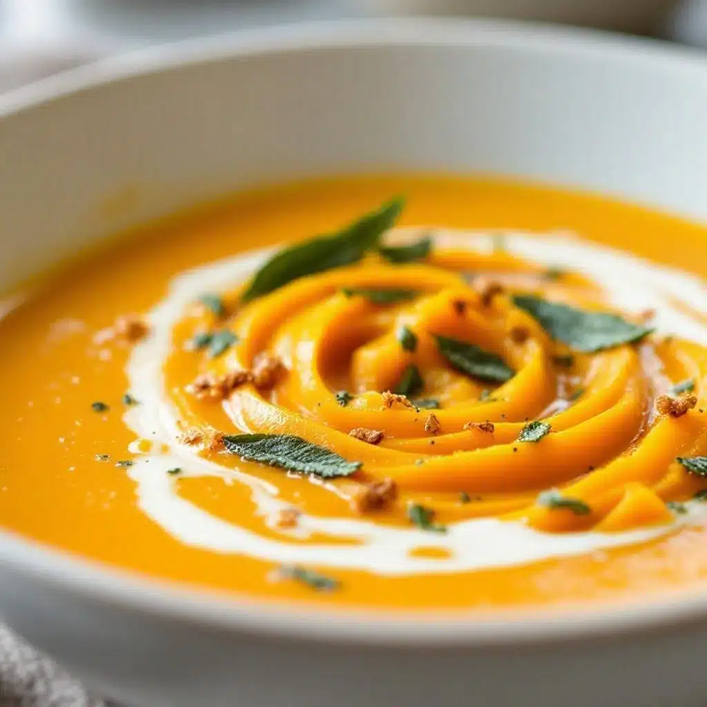 butternut squash soup - featured image