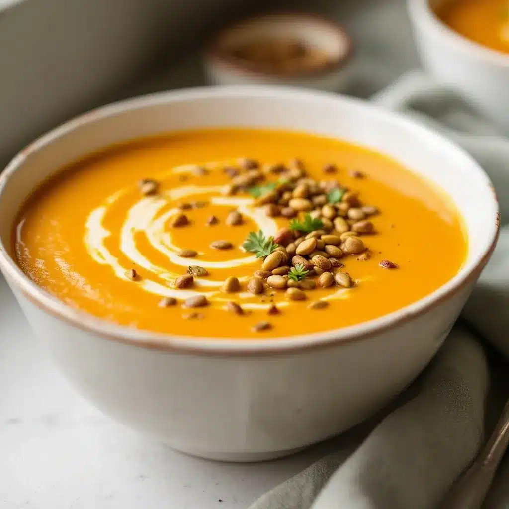 butternut squash soup preparation steps
