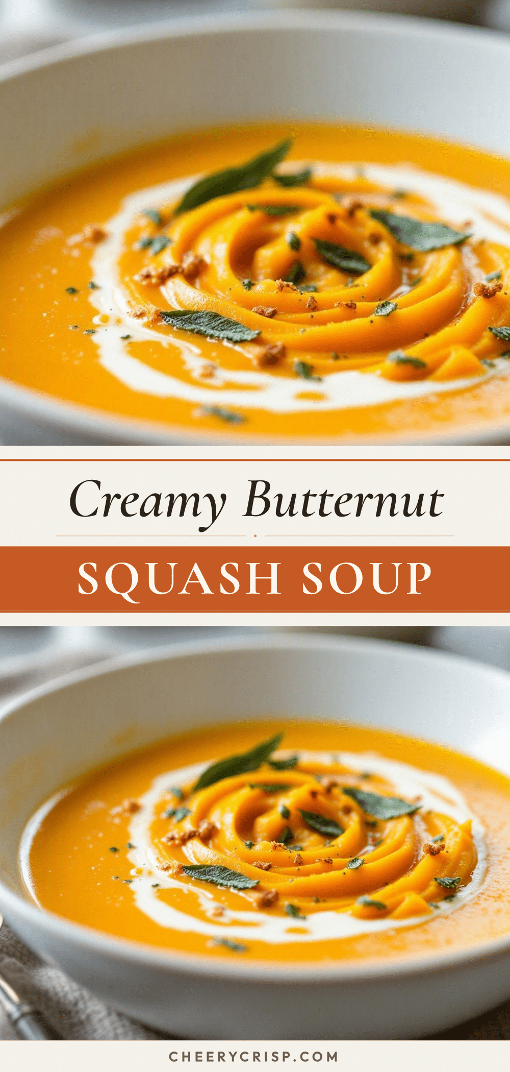 butternut squash soup recipe