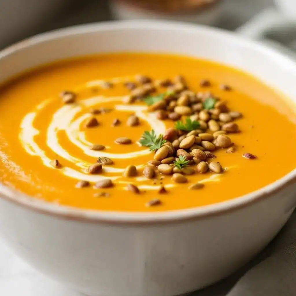 butternut squash soup - featured image