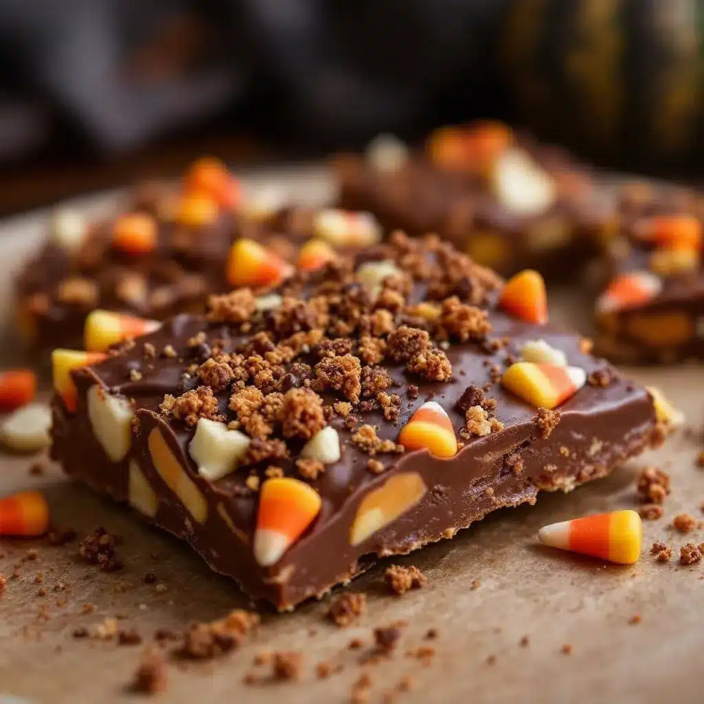 candy corn bark preparation steps